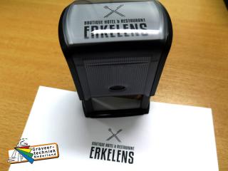 Inktstempel zelfinktend afmeting 60x40mm